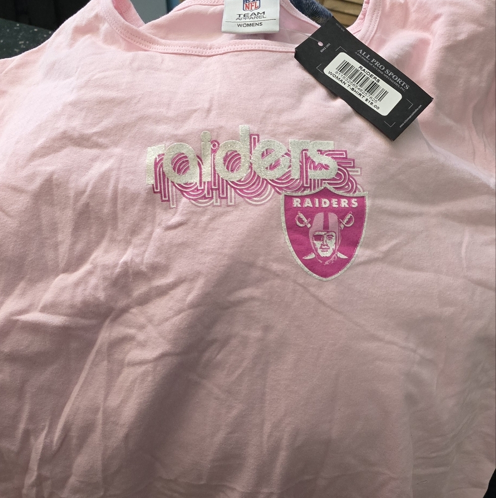 Radiers NFL Pink Short Sleeve Tee
